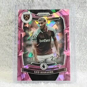 5/$20 Mint 2021/22 Panini Prizm Said Benrahma Pink Prizm Soccer Card 234!!